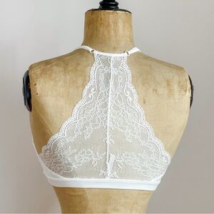 Touche Lingerie Lace Racerback Bralette Size